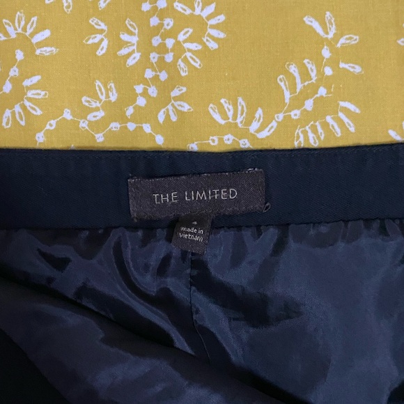 THE LIMITED- Black Mini Skirt - Size 4 - Picture 4 of 4